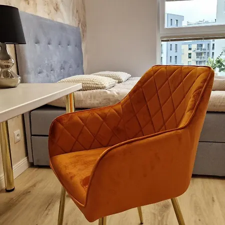 Apartment 77 Flou Przystan Letnica, Parking & 800m Plaza Gdansk